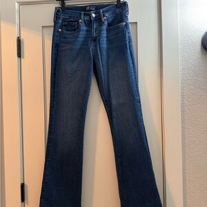 Banana Republic Dark Blue Boot Cut Jeans